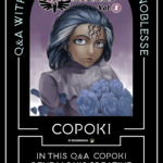 Q&A with the author of Black Noblesse 14 Image of the front cover of the manga black noblesse with words arched around it "Q&A with the author of Black noblesse "