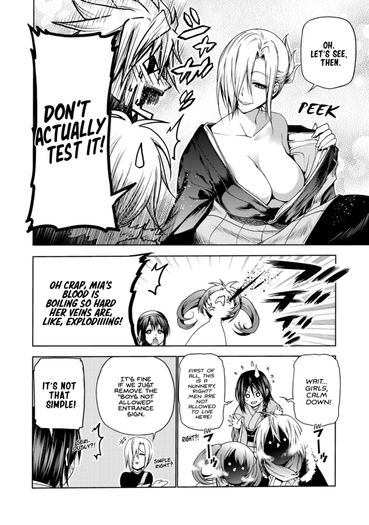 ecchi manga panel from TenPuru: No One Can Live on Lonelines