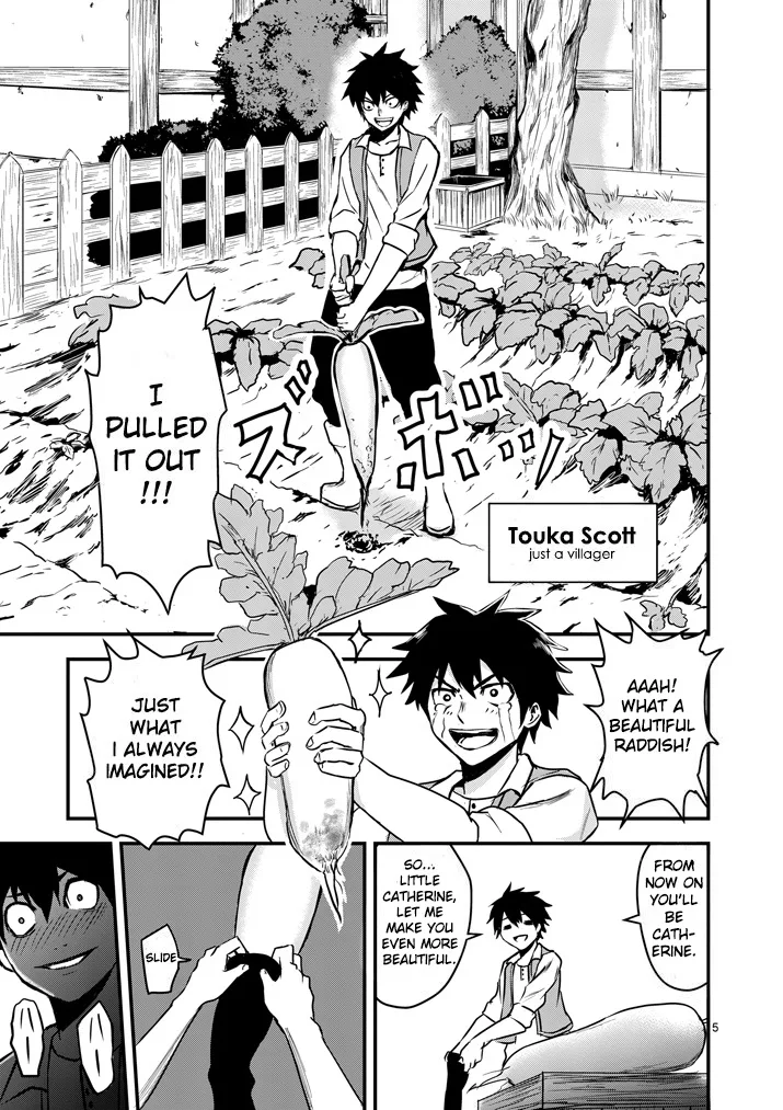 ecchi manga panel from The Legendary Hero Is Dead!