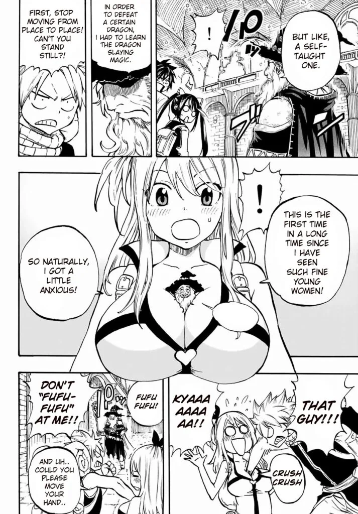 Top 75 Ecchi Manga According to the internet 38 ecchi manga panel from FAIRY TAIL: 100 YEARS QUEST