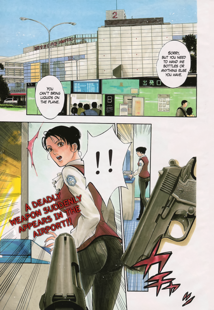 ecchi manga panel from Bloody Monday Season 2:
Pandora no Hako