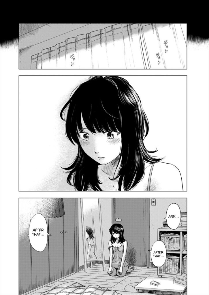 ecchi manga panel from Inside Mari
