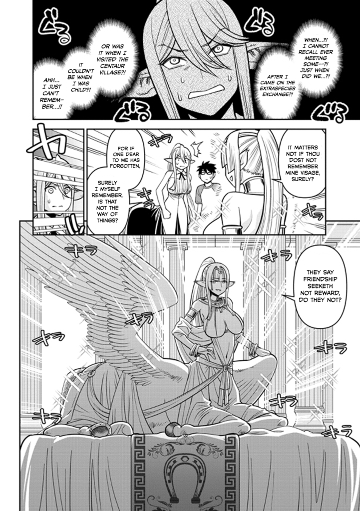 ecchi manga panel from Monster Musume