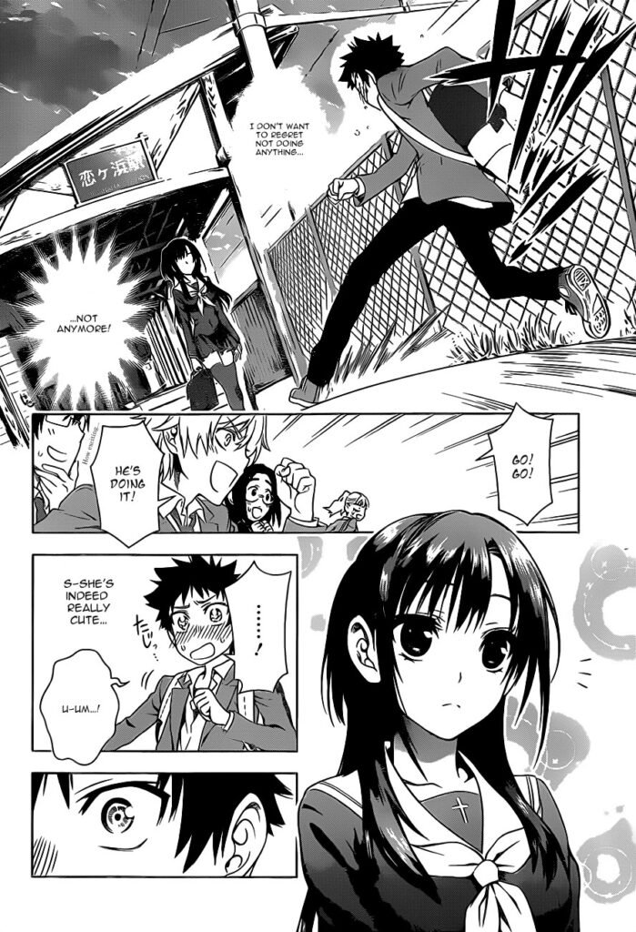 ecchi manga panel from FamiDol