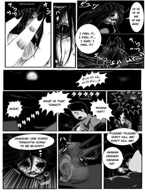Manga panel from puppet blood chapter 6