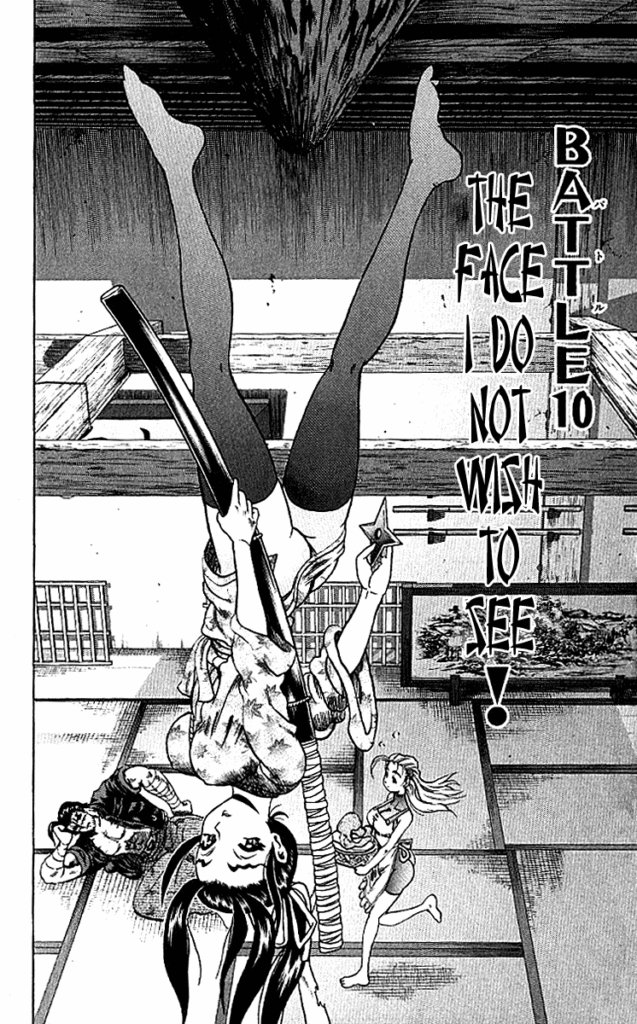 ecchi manga panel from History's Strongest Disciple Kenichi