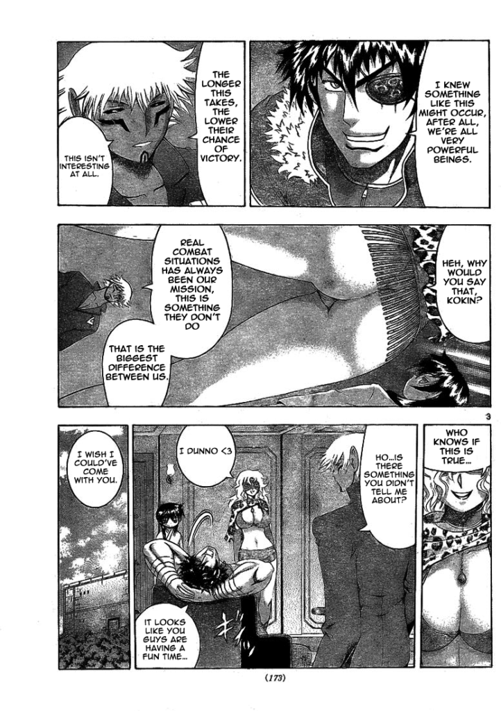 ecchi manga panel from History's Strongest Disciple Kenichi