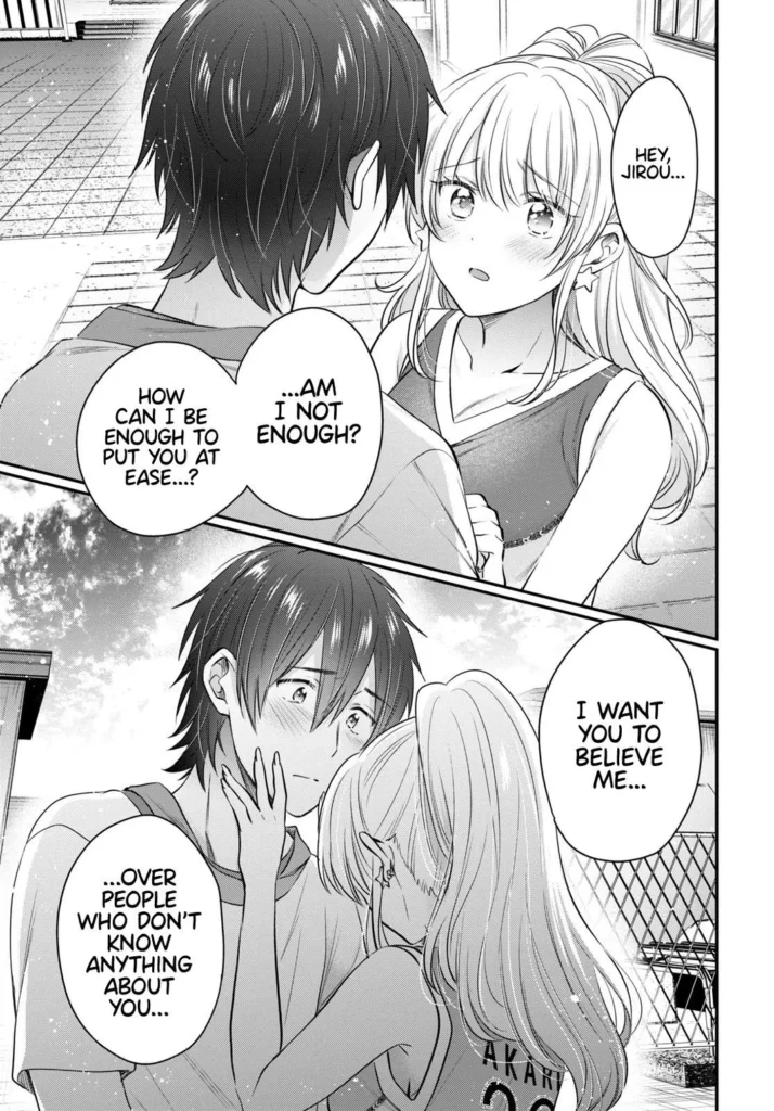 ecchi manga panel from More Than a Married Couple,
But Not Lovers