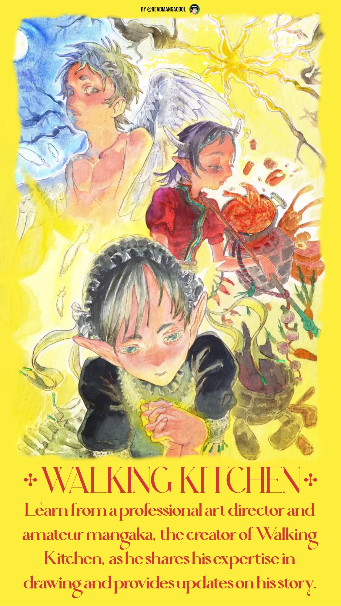 Professional artist and amateur mangaka Totou talks about his exciting new manga and shares experience for aspiring artists