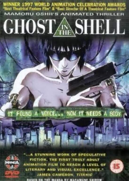 Ghost in the shell anime watch order - ghost in the shell dvd cover