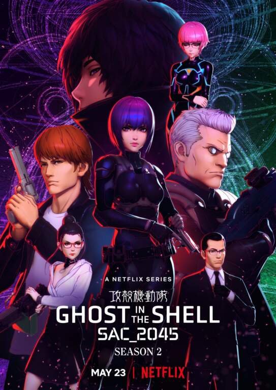Ghost in the Shell watch order - Ghost in the Shell: SAC_2045 poster cover