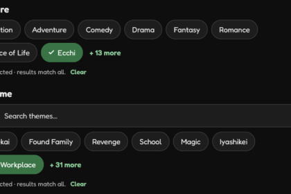 anime recomendation tool